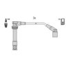HITACHI 134378 Ignition Cable Kit